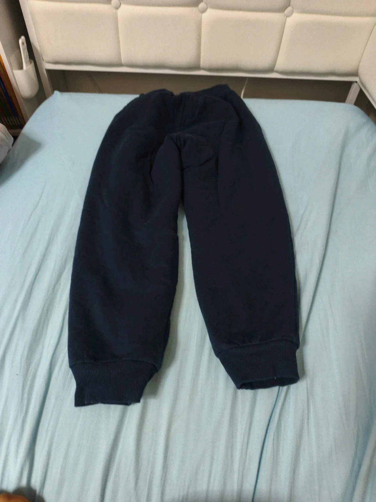 Pantalón de chándal azul marino completamente forrado muy cálido – photo 3